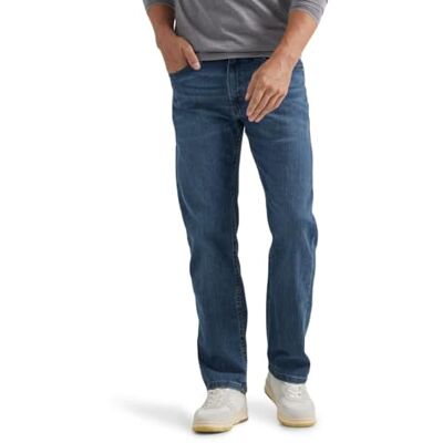 Wrangler Authentics Wrangler herr Big Tall Classic Comfort-Waist Byxor Herr Jeans Wrangler Authentics Wrangler herr Big Tall Classic Comfort-Waist Byxor Herr Jeans