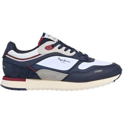 Pepe Jeans Bexley Urban M, Sneak herr, vit, 39 EU, Vit, 39 EU Pepe Jeans Bexley Urban M, Sneak herr, vit, 39 EU, Vit, 39 EU