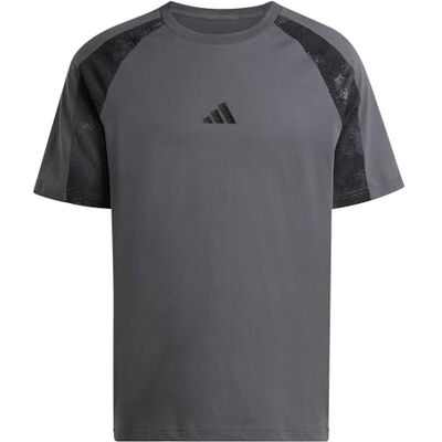 adidas Mezczyzni CAMO T-SHIRT, grey six/MULTICOLOR, S adidas Mezczyzni CAMO T-SHIRT, grey six/MULTICOLOR, S