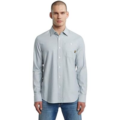 8719965012981 Bristum 2.0 Slim Shirt, Flerfärgad (Ash blå/Milk D23553-e071-h531), XL 8719965012981 Bristum 2.0 Slim Shirt, Flerfärgad (Ash blå/Milk D23553-e071-h531), XL