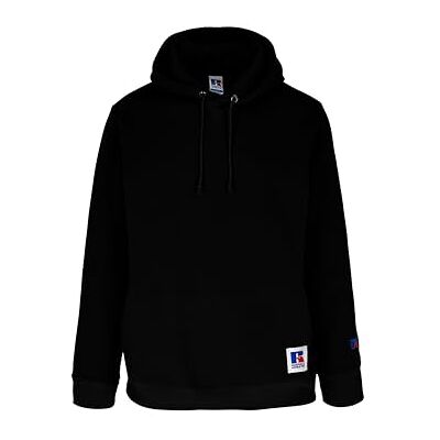 Russell Athletic E26072-IO-099 PULLOVER HOODY Sweatshirt Herr SVART Storlek S Russell Athletic E26072-IO-099 PULLOVER HOODY Sweatshirt Herr SVART Storlek S