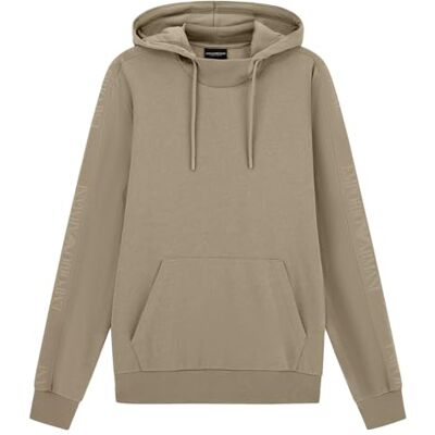 Giorgio Armani herr basic frotté huvtröja brun XXL, Brun, XXL Giorgio Armani herr basic frotté huvtröja brun XXL, Brun, XXL