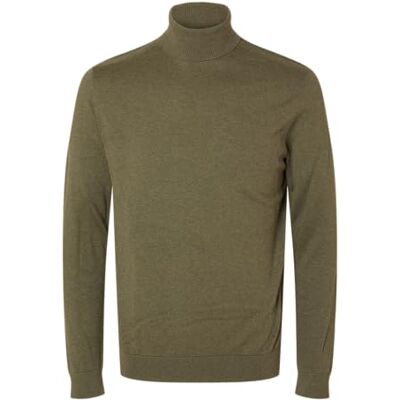 SELECTED HOMME tröja för män långärmad polotröja, Kalamata, S SELECTED HOMME tröja för män långärmad polotröja, Kalamata, S