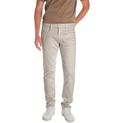 Replay herr slim fit jeans Anbass, 872 havregryn beige, 29W / 34L Replay herr slim fit jeans Anbass, 872 havregryn beige, 29W / 34L