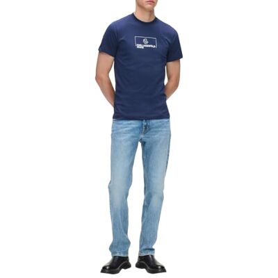 KARL LAGERFELD JEANS , Herr, Bootcut Denim, Bootcut Ben, Blå, 34 KARL LAGERFELD JEANS , Herr, Bootcut Denim, Bootcut Ben, Blå, 34