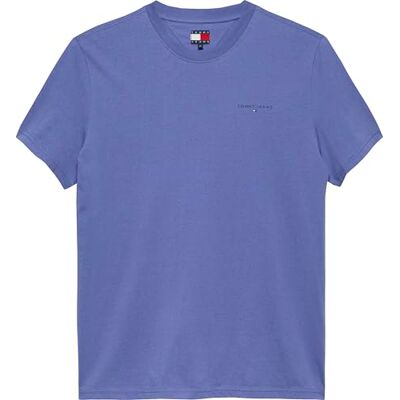 Tommy Jeans herr TJM smal linjär bröst-T-tröja EXT DM0DM21780, blå, XL, Blå (mjuk safir), XL Tommy Jeans herr TJM smal linjär bröst-T-tröja EXT DM0DM21780, blå, XL, Blå (mjuk safir), XL