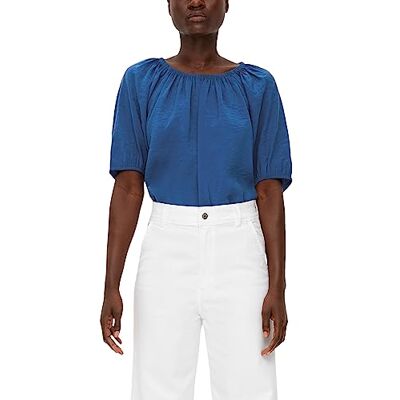 s.Oliver Kortärmad blus, Blau, 40 s.Oliver Kortärmad blus, Blau, 40