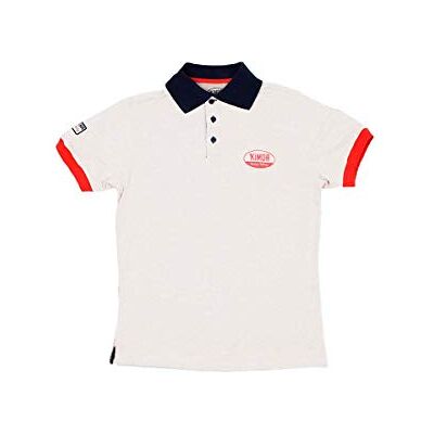 KIMOA Polo Factory Rally Team Vit Beige Polo Skjorta Unisex Vuxen (1) KIMOA Polo Factory Rally Team Vit Beige Polo Skjorta Unisex Vuxen (1)