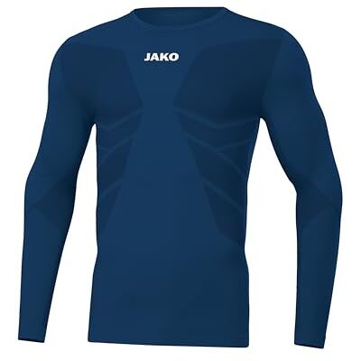 JAKO funktionell skjorta unisex långärmad komfort 2.0 I bekväma sportunderkläder I sömlös & bodyfit I löpartröja unisex långärmad med mjukt grepp JAKO funktionell skjorta unisex långärmad komfort 2.0 I bekväma sportunderkläder I sömlös & bodyfit I löpartröja unisex långärmad med mjukt grepp
