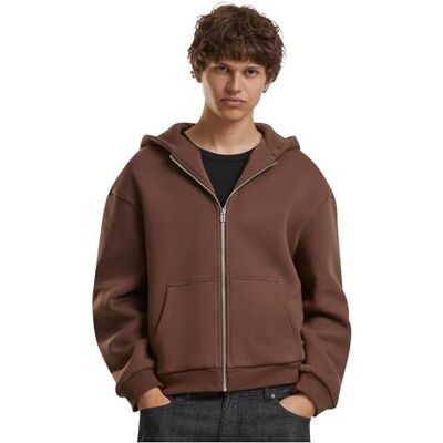 Build Your Brand Herrhoodie, 70% bomull 30% polyester, chokladbrun, L, Brun (brun), L Build Your Brand Herrhoodie, 70% bomull 30% polyester, chokladbrun, L, Brun (brun), L