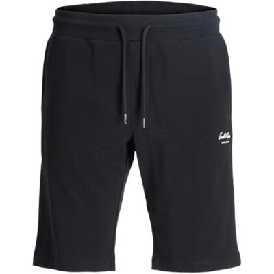 JACK & JONES Jpstgordon Archive Sweat Shorts Mid SN, Svart, XXL Herr, Svart, XXL JACK & JONES Jpstgordon Archive Sweat Shorts Mid SN, Svart, XXL Herr, Svart, XXL