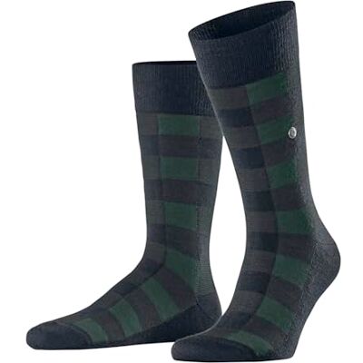 Burlington herr Buffalo Check Strumpor ull andningsaktiv Burlington herr Buffalo Check Strumpor ull andningsaktiv