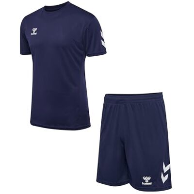 hummel Unisex Hmllogo set T-shirt, marinblå, XXL EU hummel Unisex Hmllogo set T-shirt, marinblå, XXL EU