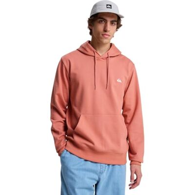Quiksilver huvtröja BASIC huvtröja unga män rosa Quiksilver huvtröja BASIC huvtröja unga män rosa