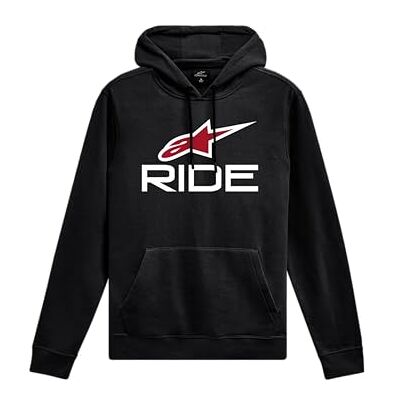 Alpinestars Ride Hoodie V3 Sweatshirt Herr Huvtröja Svart/Vit/Röd XL, Svart/vit/röd, XL Alpinestars Ride Hoodie V3 Sweatshirt Herr Huvtröja Svart/Vit/Röd XL, Svart/vit/röd, XL