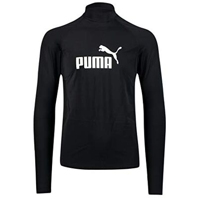 PUMA Långärmad Rash-Guard-skjorta för män, svart, XS, svart, XS PUMA Långärmad Rash-Guard-skjorta för män, svart, XS, svart, XS