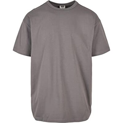 Urban Classics T-shirt för män av ekologisk bomull för män, ekologiskt bas-te finns i många färger, storlekar S – 5XL, asfalt, L Urban Classics T-shirt för män av ekologisk bomull för män, ekologiskt bas-te finns i många färger, storlekar S – 5XL, asfalt, L