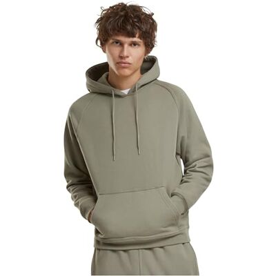 Urban Classics Blank Hoody för män, Palegreen, XXL Urban Classics Blank Hoody för män, Palegreen, XXL
