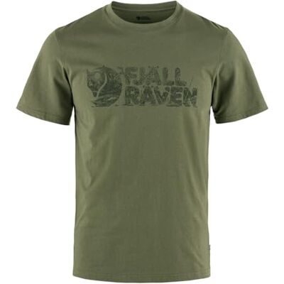 Fjällräven Fjallraven Lush Logo M T-shirt, Lagerbladsgrön, XL Fjällräven Fjallraven Lush Logo M T-shirt, Lagerbladsgrön, XL