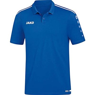 JAKO Män Striker 2.0 polo, royal/vit, M JAKO Män Striker 2.0 polo, royal/vit, M
