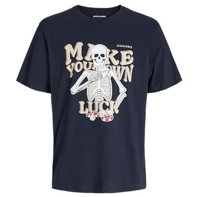 JACK & JONES Jjsully Tee Ss Crew Neck, Sky Captain, M JACK & JONES Jjsully Tee Ss Crew Neck, Sky Captain, M