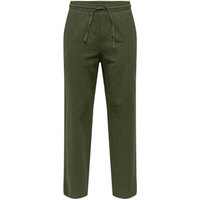 Only & Sons herr linnebyxor Onssinus Loose 0007 Cot Lin Pant Noos Only & Sons herr linnebyxor Onssinus Loose 0007 Cot Lin Pant Noos