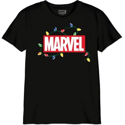 Marvel T-shirt för pojkar, svart, 8 �r Marvel T-shirt för pojkar, svart, 8 �r