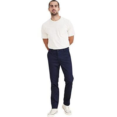 Dockers Herr Original Chino Slim Blazer, marinblå blazer, 30W / 34L Dockers Herr Original Chino Slim Blazer, marinblå blazer, 30W / 34L
