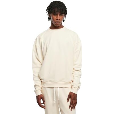 Urban Classics Sweatshirt för män, Vit, XXL Urban Classics Sweatshirt för män, Vit, XXL