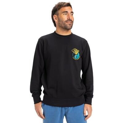 Quiksilver herrtröja grafisk mix crew-tröja (förpackning med 1) Quiksilver herrtröja grafisk mix crew-tröja (förpackning med 1)