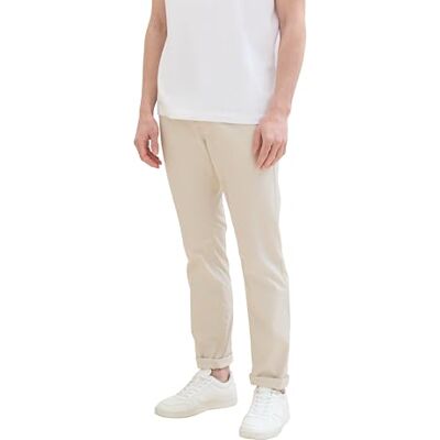 TOM TAILOR herr vanliga byxor, 10336 – Lätt cashew beige, 34W / 32L TOM TAILOR herr vanliga byxor, 10336 – Lätt cashew beige, 34W / 32L