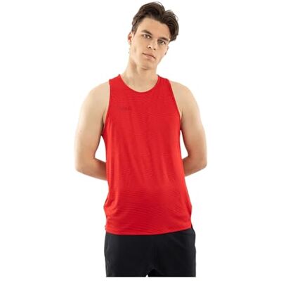 JAKO Unisex linne ljusflöde, röd, M JAKO Unisex linne ljusflöde, röd, M