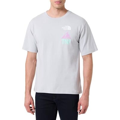 THE NORTH FACE NF0A8CKKA0M M grafisk SS T-shirt AP T-shirt herr hög upphov grå storlek S, Grå med hög upphov, S THE NORTH FACE NF0A8CKKA0M M grafisk SS T-shirt AP T-shirt herr hög upphov grå storlek S, Grå med hög upphov, S