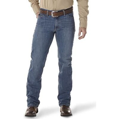 Wrangler Herr 20 x 02 Competition Slim Fit Jean, Payson, 34W x 32L Wrangler Herr 20 x 02 Competition Slim Fit Jean, Payson, 34W x 32L