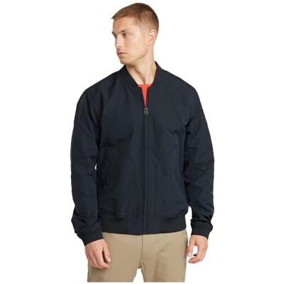 G-STAR RAW Ovadderad bomber jkt, Blå (Salute D26127-d908-c742), S G-STAR RAW Ovadderad bomber jkt, Blå (Salute D26127-d908-c742), S