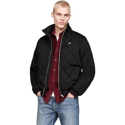 Tommy Jeans herr TJM ESSENTIAL QUILTAD JACKA DM0DM19633 andra jackor, svart (svart), M, svart (svart), M Tommy Jeans herr TJM ESSENTIAL QUILTAD JACKA DM0DM19633 andra jackor, svart (svart), M, svart (svart), M