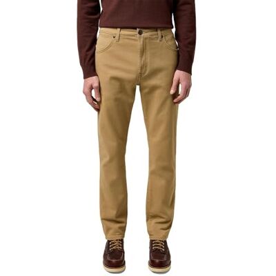 Wrangler herrjeans Larston, Slim Tapered Fit, Tapered Leg, Tigers Eye, 33W / 34L Wrangler herrjeans Larston, Slim Tapered Fit, Tapered Leg, Tigers Eye, 33W / 34L