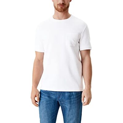 s.Oliver Herr 130.10.204.12.130.2113360 T-shirt, 0100, S s.Oliver Herr 130.10.204.12.130.2113360 T-shirt, 0100, S