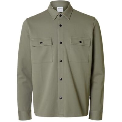 SELECTED HOMME SELETED HOMME Herr Slhjackie Sweatjacka Noos kort jacka, Vetiver, S SELECTED HOMME SELETED HOMME Herr Slhjackie Sweatjacka Noos kort jacka, Vetiver, S