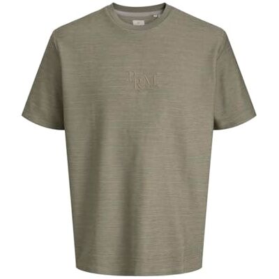 JACK & JONES Jprccronnie SS Tee, Silverfoder, L JACK & JONES Jprccronnie SS Tee, Silverfoder, L