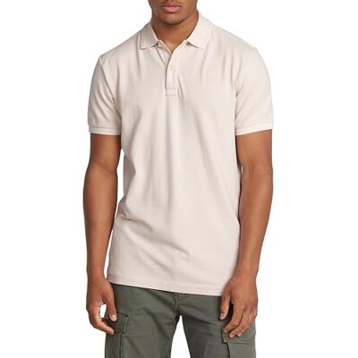 G-STAR RAW Dunda Overdyed Slim pikétröja, Rosa (linne Gd D11595-d756-h033), S G-STAR RAW Dunda Overdyed Slim pikétröja, Rosa (linne Gd D11595-d756-h033), S