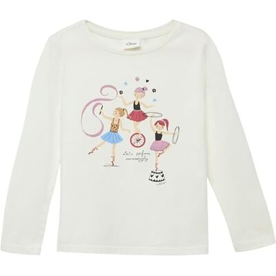 s.Oliver T-shirt långärmad, 0210, 104-110 plus size s.Oliver T-shirt långärmad, 0210, 104-110 plus size