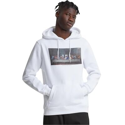 Tee herr hoodies Can't Hang with Us Hoody, normal passform, S, Vit, S Tee herr hoodies Can't Hang with Us Hoody, normal passform, S, Vit, S