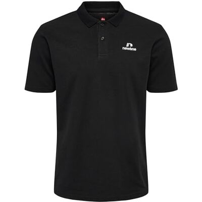 newline nwlLEA COTTON POLO MEN, svart, L newline nwlLEA COTTON POLO MEN, svart, L