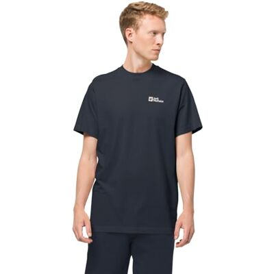 Jack Wolfskin Långärmad T-shirt för män, nattblå, M Jack Wolfskin Långärmad T-shirt för män, nattblå, M