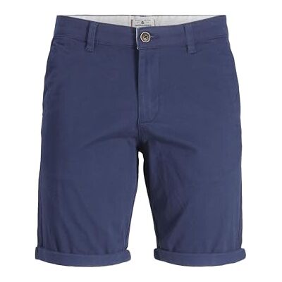JACK & JONES Jpstdavid Jjchino AKM Sn Mni shorts, marinblå blazer, 104 JACK & JONES Jpstdavid Jjchino AKM Sn Mni shorts, marinblå blazer, 104