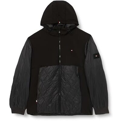 Tommy Hilfiger Herr CL MIX HUVA JACKA Svart XL, Svart, XL Tommy Hilfiger Herr CL MIX HUVA JACKA Svart XL, Svart, XL