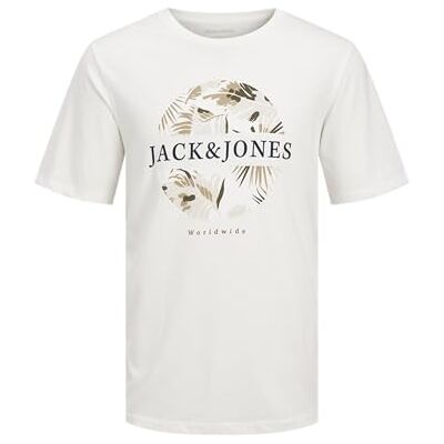 JACK & JONES Herr Jjfloor Tee Ss Crew Neck T-Shirt, Molndansare, M JACK & JONES Herr Jjfloor Tee Ss Crew Neck T-Shirt, Molndansare, M