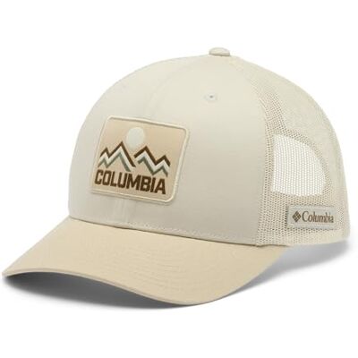 Columbia Unisex snapback mesh hatt, antik mörk/fossil sten, en storlek Columbia Unisex snapback mesh hatt, antik mörk/fossil sten, en storlek
