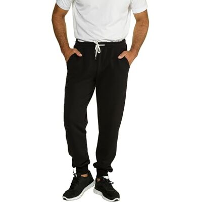 JP 1880 herr L-8XL till 7XL, sweatbyxor, byxor med elastisk linning och fåll, 2 fickor med fickor, något lägre kroppshöjd svart 3XT 714277130-3XT, svart, 3XL/Lång JP 1880 herr L-8XL till 7XL, sweatbyxor, byxor med elastisk linning och fåll, 2 fickor med fickor, något lägre kroppshöjd svart 3XT 714277130-3XT, svart, 3XL/Lång